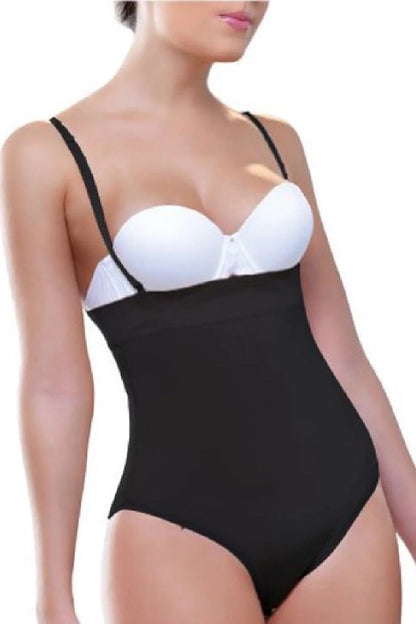 Julie Strapless Thong Bodysuit Shaper - Black