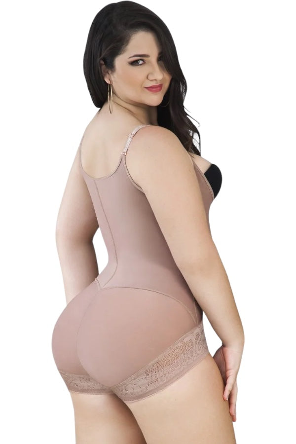 Full Coverage Bodysuit Shaper - Cocoa