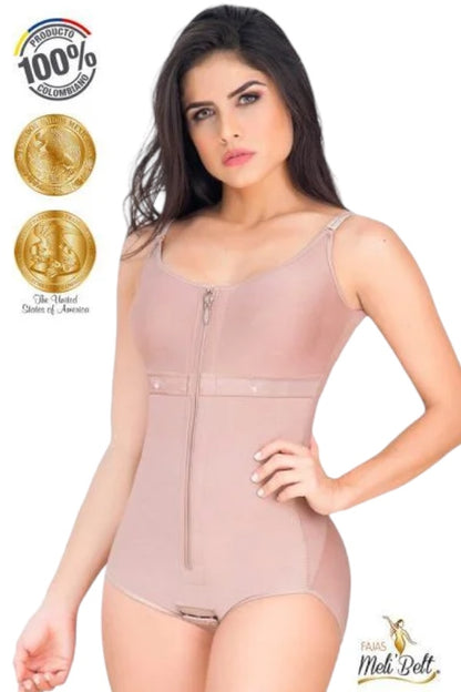 Amber Full Coverage Double Support Shaper - Cocoa