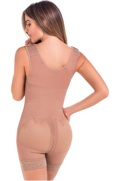 Post Surgery Shapewear With Over Bust Strap