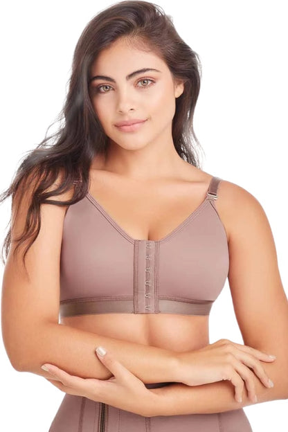 Post Surgical Bra - Cocoa
