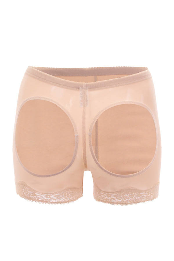 Butt Lifting Seamless Shorts - Beige