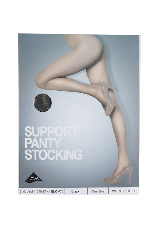 Support Panty Stocking - Black - Box