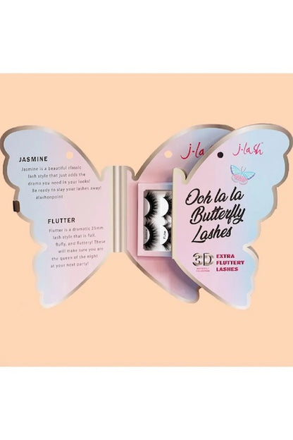 Ooh La La Butterfly Lashes- Jasmine & Flutter Lashes