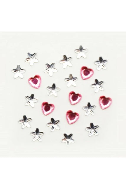 Heart + Star Jewels For Eyes