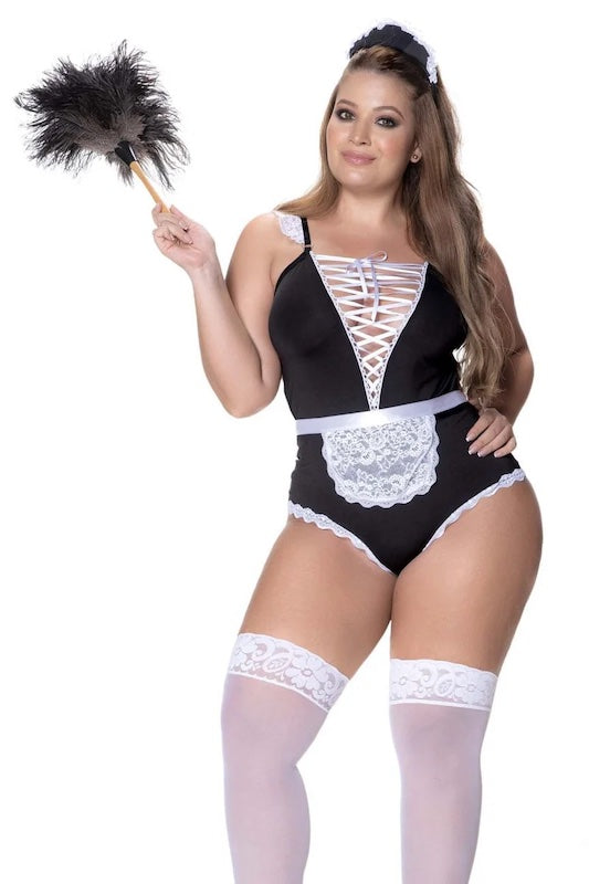 front of Are you Dusty Maid Set on model