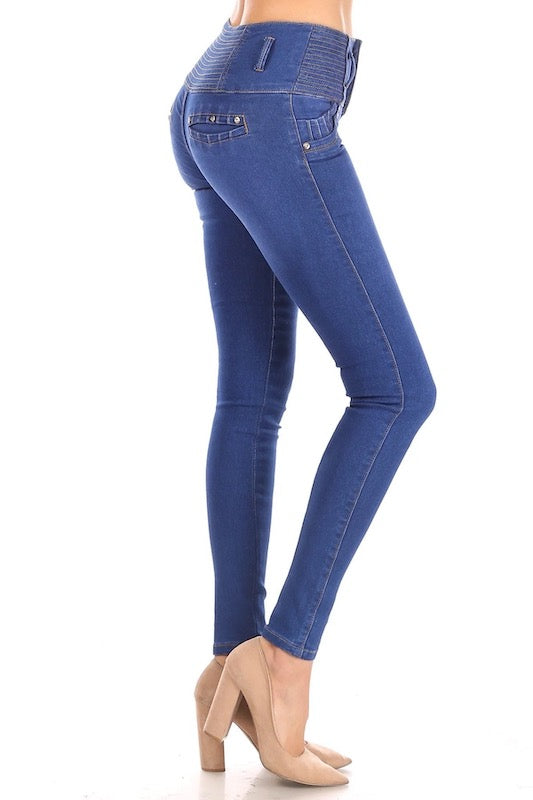 Side of Sophie Blue Jeans