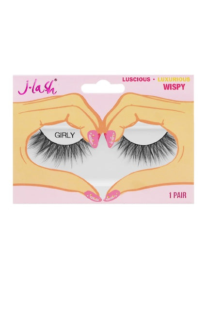 Heart Hands Girly Lashes