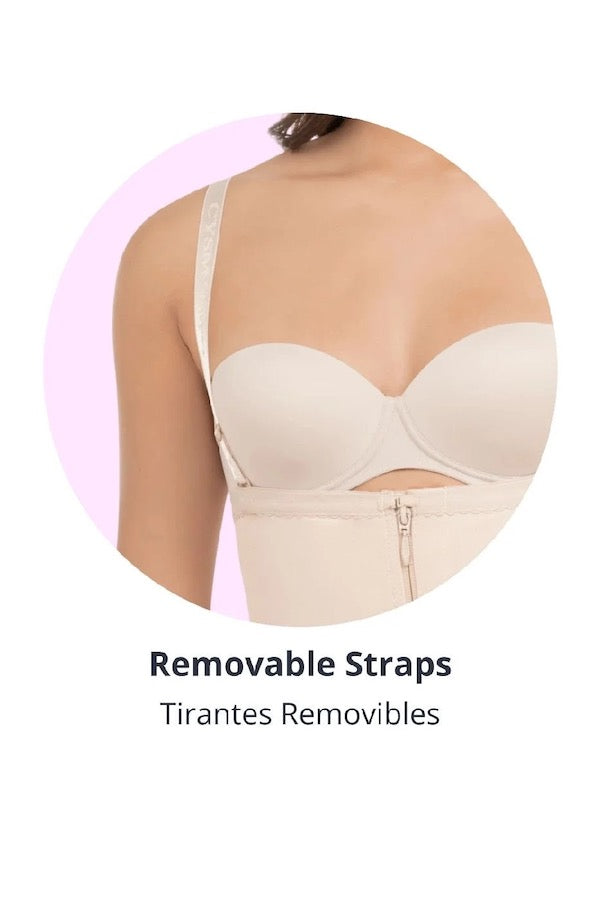 Strapless Thermal Shaper - Removable Straps - Tirantes Removibles