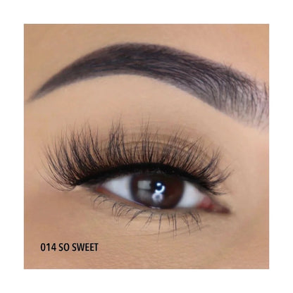 So Sweet 3D Effect Bionic Vegan Faux Mink Lashes on model